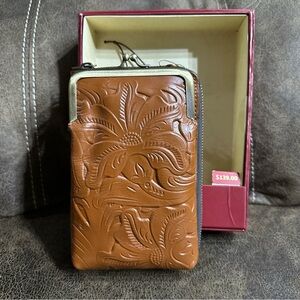 Patricia Nash Frame Crossbody Leather